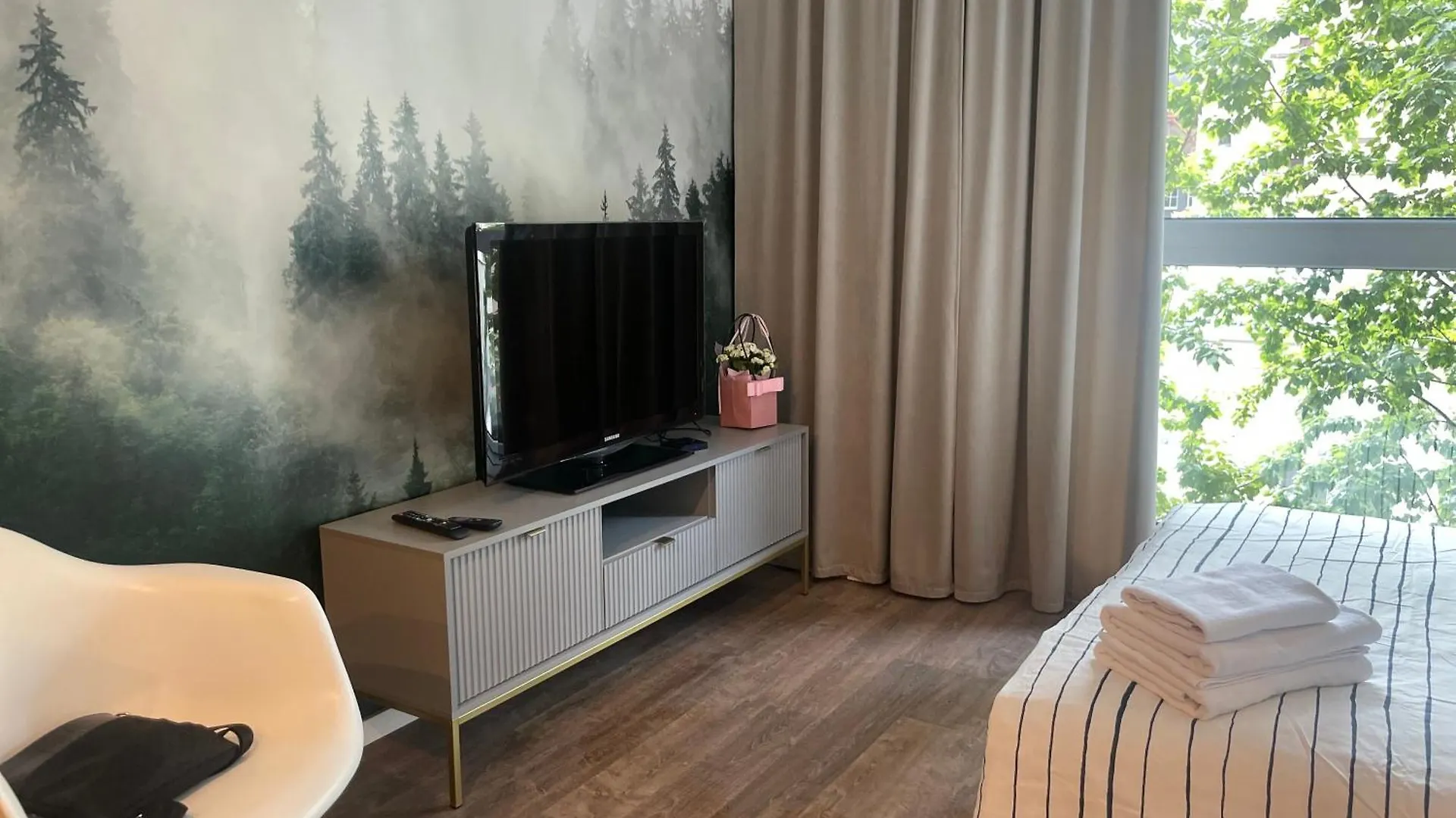 Studio 208 W Centrum Z Klimatyzacja Poznaň