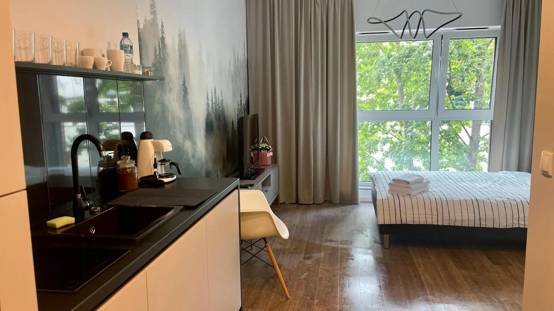 Studio 208 W Centrum Z Klimatyzacja Poznaň